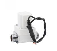 EaseSunny Válvula solenoide biestable, control de flujo de agua, acero inoxidable, 0-60 °C, para inodoros inteligentes, riego de jardín, grifos