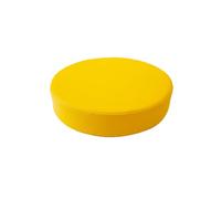 Eashaoo Paquete de 1/2 cojines redondos de espuma de cuero para silla, impermeable, antideslizante, para cocina, comedor, bar, taburete de jardín, tapete de sofá/cojín de suelo con funda desmontable