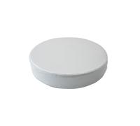 Eashaoo Paquete de 1/2 cojines redondos de espuma de cuero para silla, impermeable, antideslizante, para cocina, comedor, bar, taburete de jardín, tapete de sofá/cojín de suelo con funda desmontable