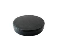 Eashaoo Paquete de 1/2 cojines redondos de espuma de cuero para silla, impermeable, antideslizante, para cocina, comedor, bar, taburete de jardín, tapete de sofá/cojín de suelo con funda desmontable