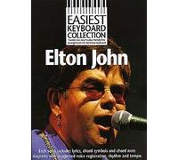 Easiest Keyboard Collection: Elton John. Partituras para Línea de Melodía, Texto y Acordes