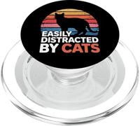 Easily Distracted by Cats PopSockets PopGrip para MagSafe