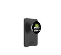 Easily Distracted by Frogs Frog Lover Gift PopSockets PopWallet para MagSafe
