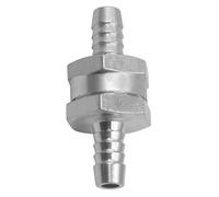 Easily Installation Check Valve One Way Petrol Diesel Fuel Non Return for Car Automobile Helicopters Ships Motorcycles(8mm)
