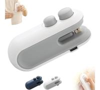Easilyous Sealing Machine, Bag Sealer Mini, 2-In-1 Usb-C Rechargeable Mini Bag Sealer, Home Sealing Machine - For Lasting Freshness & Flavor (White)