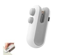 Easilyous Sealing Machine, Easilyous Mini Sealing Machine,Home Sealings Machines-For Long-Lasting Freshness & Flavor, Mini Sealer Small Household Hand Pressure Sealer,for Kitchens (White)