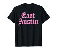 East Austin Texas 512 737 Activismo artístico Mexicano Americano Rosa Camiseta