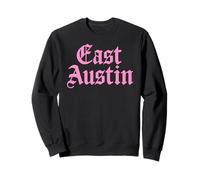 East Austin Texas 512 737 Activismo artístico Mexicano Americano Rosa Sudadera