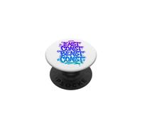 East Coast Beast Coast - Graffiti Street Tipografía PopSockets PopGrip Adhesivo