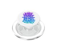 East Coast Beast Coast - Graffiti Street Tipografía PopSockets PopGrip para MagSafe