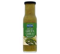 East End Salsa De Chile Verde Muy Caliente (260g) (Paquete de 6)