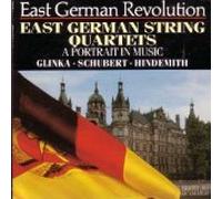 East German String Quartets A Portrait in Music, Glinka Streichquartett F-Dur in F Major, Schubert op. posth. 168, D112 no.8, Hindemith Minimax [IMPORT]