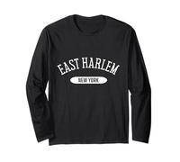 East Harlem - Camiseta de Estilo clásico East Harlem New York NY Manga Larga