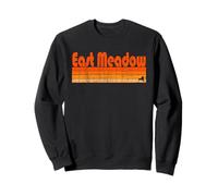 East Meadow, estilo retro de los años 80 de Nueva York Sudadera