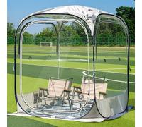 EAST OAK Tienda de campaña Transparente para Eventos Deportivos, Pesca y al Aire Libre | Tienda de campaña de Burbujas desplegable instantánea para el Sol y la Lluvia, sin condensación, Interior