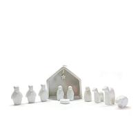 East of India: Juego de belén de Porcelana en Caja