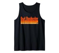 East Rochester, estilo retro de los años 80 de Nueva York Camiseta sin Mangas