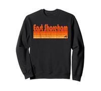 East Shoreham, estilo retro de los años 80 de Nueva York Sudadera