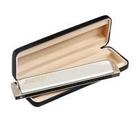 East Top 24 Hole Tremolo Harmonica Key of Ab, Armónica profesional para adultos, jugadores de grupo y estudiantes T2406