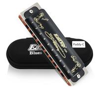 East top Armónica diatónica Blues de Paddy C, 10 agujeros, 20 tonos, 008K, arpa diatónica, órgano, armónica estándar para adultos, profesionales y estudiantes