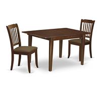 East West Furniture MLDA3-MAH-C