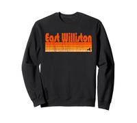 East Williston, estilo retro de los años 80 de Nueva York Sudadera