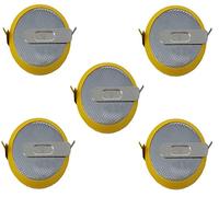 EASTCELL HF-CMOS BIOS BR / CR2032-HF - Batería para ordenador (5 unidades, con soldadura, 3 V)