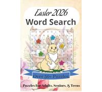 Easter 2026 Word Search: Easter Word Search Over 50+ Puzzles/ Puzzles for adults, Senior, & Teens