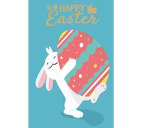 Easter A5 Notebook | 200 Pages | 6x9" Notebook | Happy Easter | Personal or Business Use | Fun For Everyone