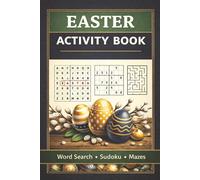 Easter Activity Book for Adults and Seniors - Large Print Puzzle Book: 90 Fun Easter Puzzles Including Word Search, Sudoku and Mazes | Easy-to-Read ... Relaxation and Memory | Spring Puzzle Book