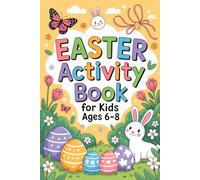 Easter Activity Book for Kids Ages 6-8: Fun Word Search Puzzles with Spring and Holiday Themes