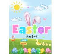 Easter Activity Book for Kids : Mazes, Egg Hunts, Coloring & More!