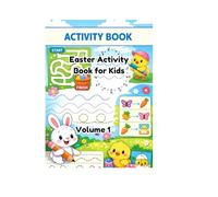 Easter Activity Book for Kids: Volume 1: Mazes, Dot-to-Dot, Tracing & Fun Activities