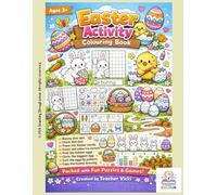Easter Activity Coloring Book for Kids Ages 3+: Dot-to-Dot, Tracing, Counting & Bunny Fun