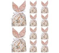 Easter Bags Bunny Ear Easter Candy Treat Bags, Rabbit Snack Party Bag | Ear Easters Candy Treat Bag | For Wedding Birthday Party Family Gathering Holiday Celebration Accessories