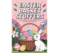 Easter Basket Stuffers: Activity Book With 80 Word Search Grids for Kids Age 8-13: Large-Print-Style Vocabulary Puzzle Collection for Teens with Fun Searching