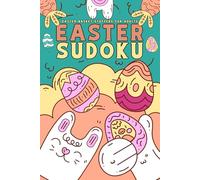Easter Basket Stuffers For Adults: Easter Activity Book with 200 Sudoku Puzzles for Adults and Seniors