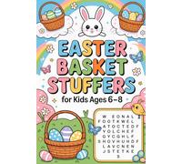 Easter Basket Stuffers for Kids Ages 6-8: Fun and Easy Word Search Puzzle Book with Spring and Holiday Words