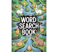 Easter Basket Stuffers: Word Search Book: 100 Brain Games with Solutions, Hard-Level Puzzles, Gift Idea for Adults & Teens