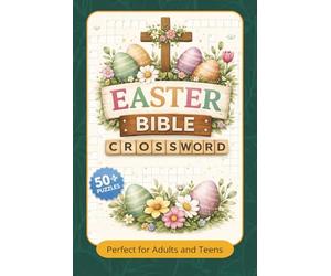 Easter Bible Crossword: Crossword Puzzle | Easter, Bible, Christian | 6x9 inches, 106 pages | 50+ puzzles...perfect gift for Easter, Church activity and Relaxation