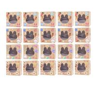Easter Boxes - 24 Pieces Cute Packaging Cases | Paper Material With Bunny Window Design, Candy Containers For Cake Cookie Snack Toys Crafts Holiday Birthday Wedding Party