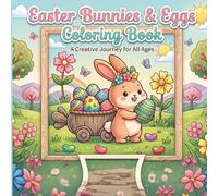 Easter Bunnies & Eggs Coloring Book