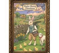 Easter Bunny Adventures: A Dazzling Easter Bunny Coloring Book, For Kids, Teens & Adults, Beautiful And Cozy Pictures, Perfect For Comfort Evenings, ... Eater Bunny And Friends, Relaxing And Easy