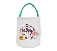 Easter Bunny Basket Bags, Large Capacity Kids Candy Container, Canvas Storage Pouch For Easter Eggs, Candy, And Toys, Ideal para vacaciones y celebraciones