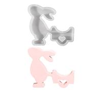 Easter Bunny Candle Mold - Conejo Pulling Cart Silicona | DIY Decor Maker Tool for Weddings, Flexible Casting for Home Decoration, Essential Craft Supply for Ornament Making