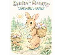 Easter Bunny Coloring Book: Adorable illustrations for your young bunny lover.
