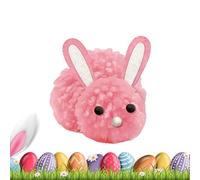 Easter Bunny Craft, DIY Plush Decor Kit, DIY Bunny Plush Kit, Easy Build Your Own for Kids, Classroom Rewards and Party Favors, Fun Easter Activity for Boys Girls Kids Home Celebration