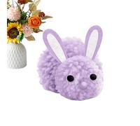 Easter Bunny Craft, Easy Diy Plush, Rabbit Handmade Decoration, Cute Bunnies Diy, Holiday Craft Kit, Kids Creative Activity, Spring Fun Project, Easter Bunny Crafts for Party Favors Classroom