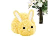 Easter Bunny Craft, Easy Plush Decorations, 6 inch Build a Bunny Easter Craft Kit, Children's DIY Activity Set with Plush Pieces, Spring Holiday with Fun Feature for Party Favors Classroom Rewards