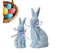 Easter Bunny Decor - Easter Theme Decorative Ornament - Table Rabbit Decorations,for Living Room Bedroom Study Nursery Bedside Display Shelves Bookshelves Windowsills